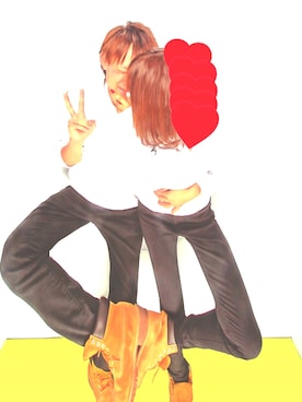 「カップルコーデ」｜せりにゃさん（レディース・156cm）の春コーディネート