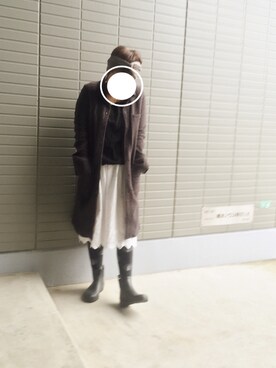 「ARMEM（アーメン）のアイテム」を使った、aさん（レディース・157cm）の秋コーディネート