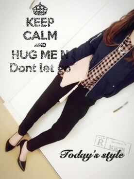 めるもさん（レディース・158cm）の春コーディネート