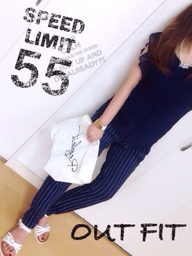 「Regalect（リガレクト）のアイテム（バッグ）」を使った、めるもさん（レディース・158cm）の夏コーディネート