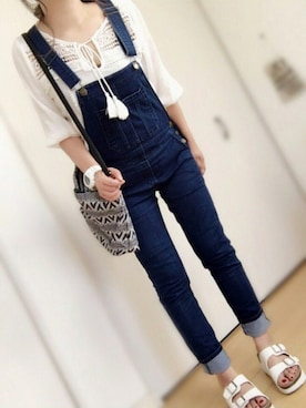 めるもさん（レディース・158cm）の夏コーディネート