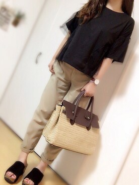 めるもさん（レディース・158cm）の夏コーディネート