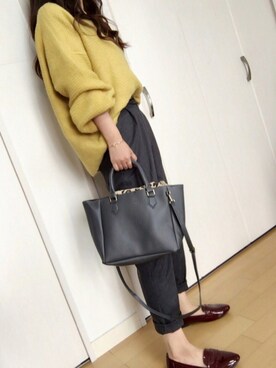 めるもさん（レディース・158cm）の冬コーディネート