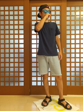 だいぴょんさん（メンズ・170cm）の夏コーディネート