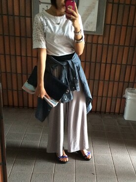 「ORiental TRaffic（オリエンタルトラフィック）の【再値下げ！SALE 50%OFF】【スポーツ系サンダル人気No1！】★スポーツサンダル★5203（サンダル）」を使った、zzzh15さん（レディース・157cm）の秋コーディネート