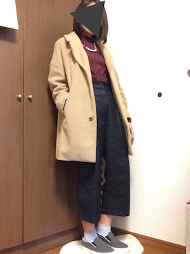 zzzh15さん（レディース・157cm）の冬コーディネート