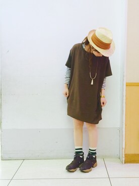 じゅんさん（レディース・150cm）の春コーディネート