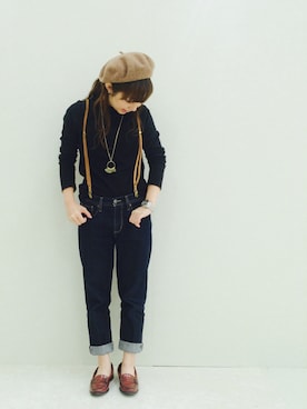 じゅんさん（レディース・150cm）の秋コーディネート