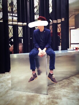 「pattern」｜pieitieiriwiui さん（メンズ・178cm）の冬コーディネート