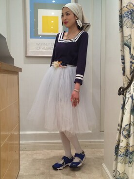 YUKINAさん（レディース・165cm）の春コーディネート