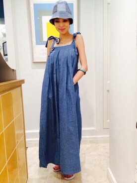 YUKINAさん(レディース・165cm)の夏コーディネート