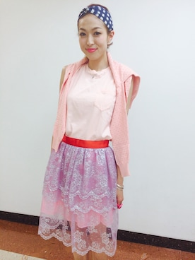 YUKINAさん(レディース・165cm)の夏コーディネート