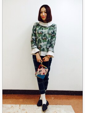 YUKINAさん（レディース・165cm）の秋コーディネート