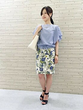 La TOTALITE Ikebukuroさん（レディース・154cm）の夏コーディネート