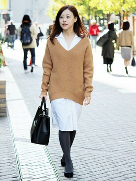 La TOTALITE Ikebukuroさん（レディース・154cm）の秋コーディネート