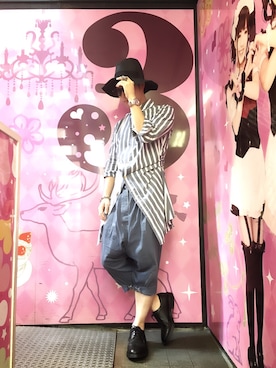 「アニオタ同盟」｜「アイテム（その他）」を使った、h.たかぴさん（メンズ・170cm）の夏コーディネート