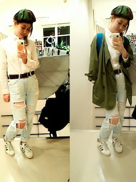 sho-ko さん（レディース・161cm）の春コーディネート