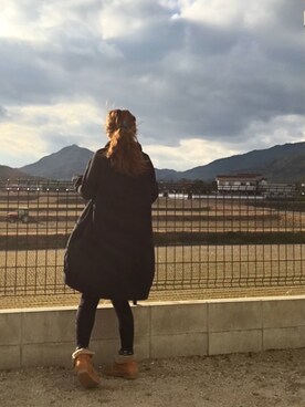 tomoさん（レディース・156cm）の冬コーディネート