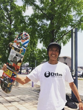 「DORCUS（ドウカス）のアイテム（トップス）」を使った、TATSUYA"VENIX"NOGAMIさん（メンズ・166cm）の春コーディネート