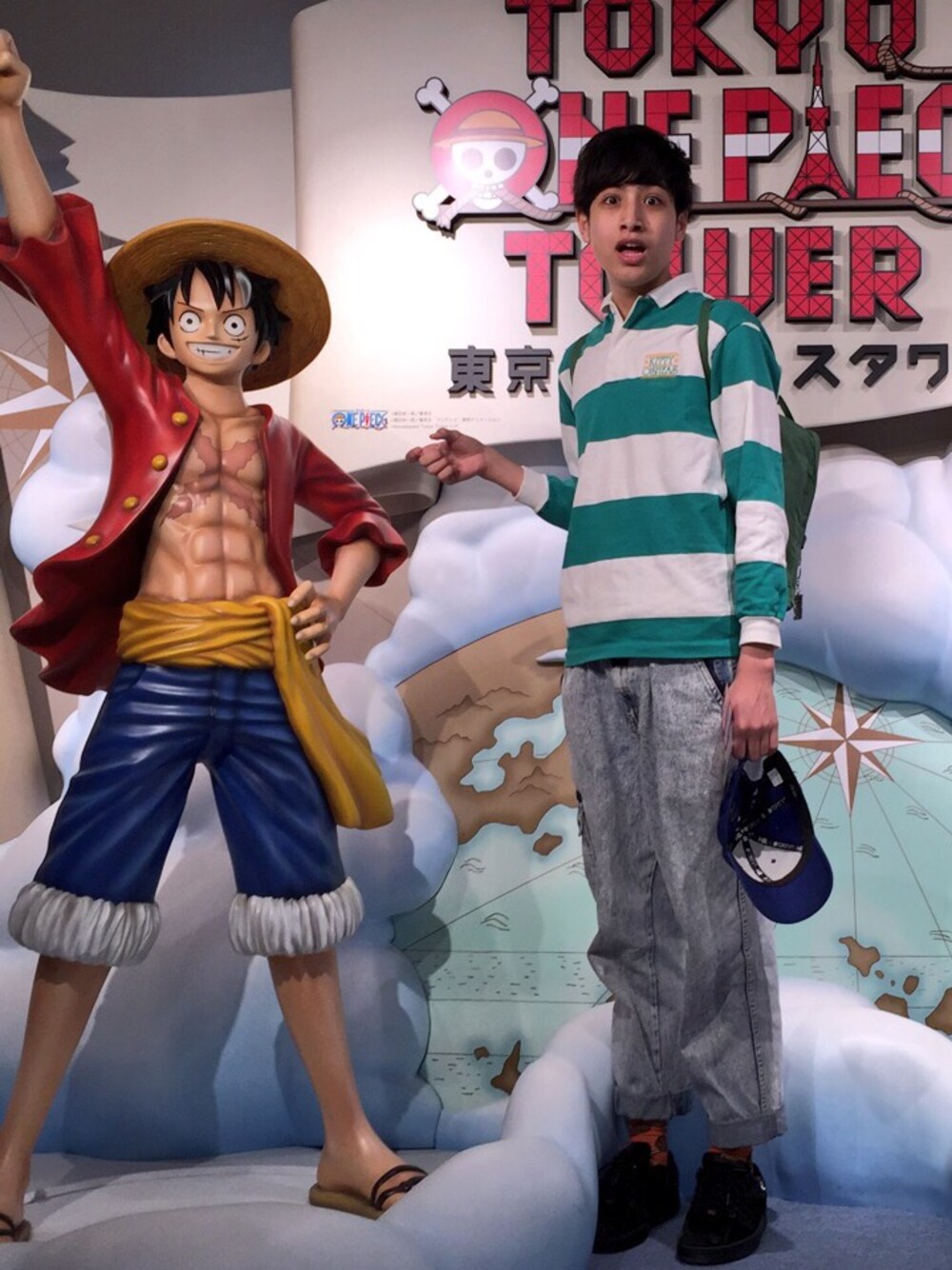 「けみお」｜「Chicagoのアイテム（シャツ/ブラウス、グリーン系）」を使った、けみおさん（メンズ・193cm）の春コーディネートの1枚目の写真
