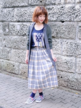 つかぽんさん（レディース・153cm）の夏コーディネート