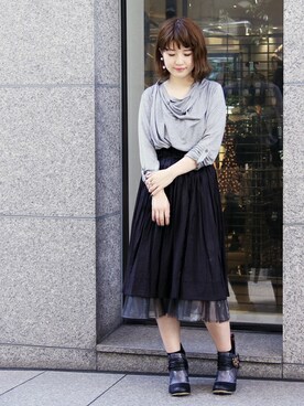 つかぽんさん（レディース・153cm）の秋コーディネート