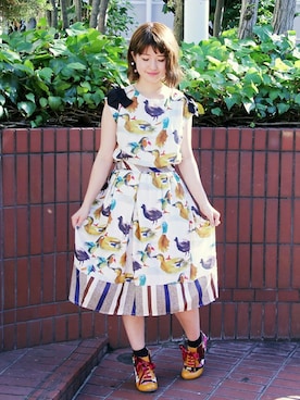 つかぽんさん（レディース・153cm）の秋コーディネート