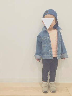 a®︎taaさん（キッズ・90cm）の春コーディネート