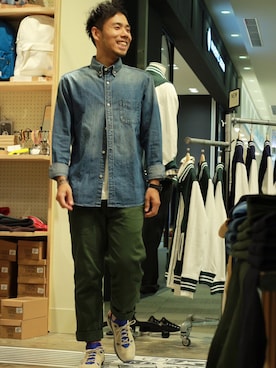 さとうじゅんさん（メンズ・175cm）の秋コーディネート