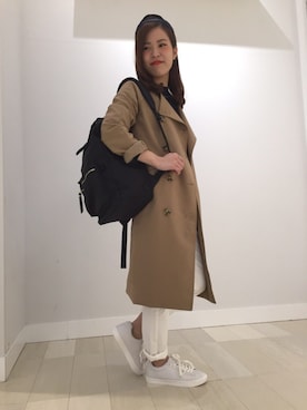 「GLOBAL WORK（グローバルワーク）のアイテム（その他）」を使った、こんさん（レディース・155cm）の冬コーディネート