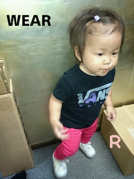 RiRiKaさん（キッズ・70cm）の夏コーディネート