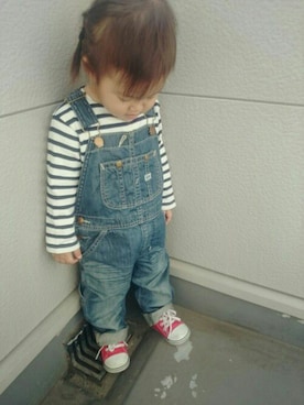 RiRiKaさん（キッズ・80cm）の春コーディネート