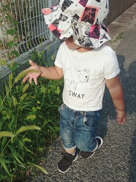 RiRiKaさん（キッズ・80cm）の夏コーディネート