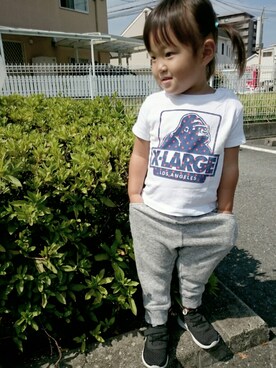 RiRiKaさん（キッズ・90cm）の秋コーディネート