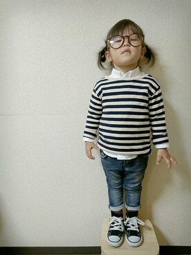 RiRiKaさん（キッズ・90cm）の冬コーディネート