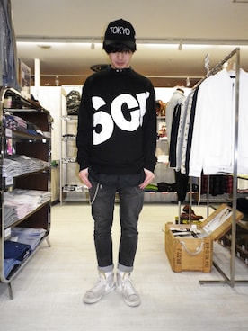 「アイテム（ソックス/靴下）」を使った、ＺＩＰＤＵＯさん（メンズ・177cm・30代）の春コーディネート