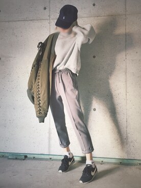 ꧁ばら꧂🖇さん（レディース・164cm）の冬コーディネート