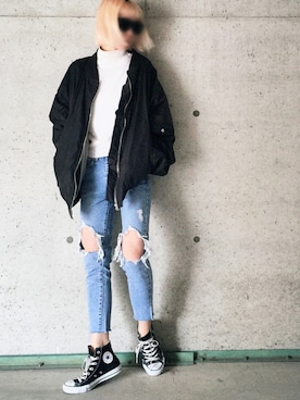 ꧁ばら꧂🖇さん（レディース・164cm）の春コーディネート