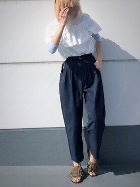 ꧁ばら꧂🖇さん（レディース・164cm）の春コーディネート