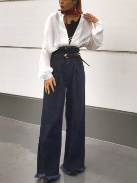 ꧁ばら꧂🖇さん（レディース・164cm）の秋コーディネート