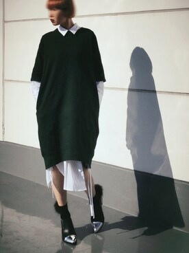 「アイテム（ブーツ、シルバー系）」を使った、꧁ばら꧂🖇さん（レディース・164cm）の秋コーディネート