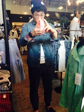 「アイテム（アナログ腕時計）」を使った、OJISANさん（メンズ・175cm・40代）の春コーディネート