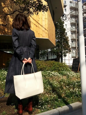 「デニムコート」｜ROOTOTE  STAFFさん（レディース・160cm）の春コーディネート