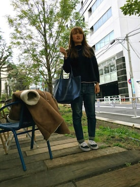 ROOTOTE  STAFFさん（レディース・160cm）の冬コーディネート