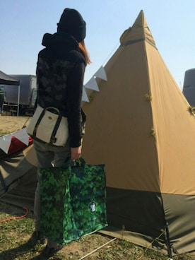 「ROOTOTE（ルートート）のアイテム」を使った、ROOTOTE  STAFFさん（レディース・166cm）の春コーディネート