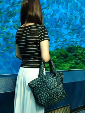 「アイテム（トートバッグ、その他）」を使った、ROOTOTE  STAFFさん（レディース・160cm）の秋コーディネート