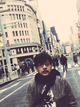 「recs（レックス）のアイテム」を使った、ホリオさん（メンズ・163cm）の春コーディネート