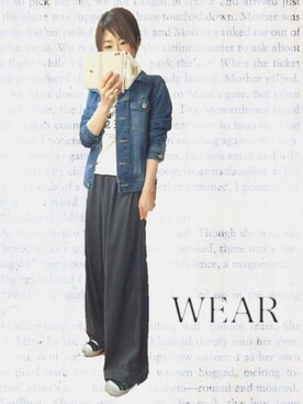 「CONVERSE（コンバース）のconverse（コンバース） ALL STAR OX（オールスターOX）（スニーカー）」を使った、ohziroさん（レディース・153cm）の春コーディネート