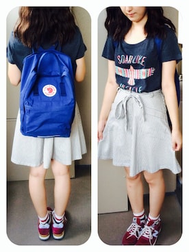 「カンケンBAG」｜かなえさん（レディース・158cm）の夏コーディネート