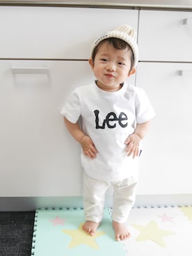 「マヨコーデ」｜Ｋ×Ｓ˙ᵕ˙♡さん（キッズ・70cm）の春コーディネート